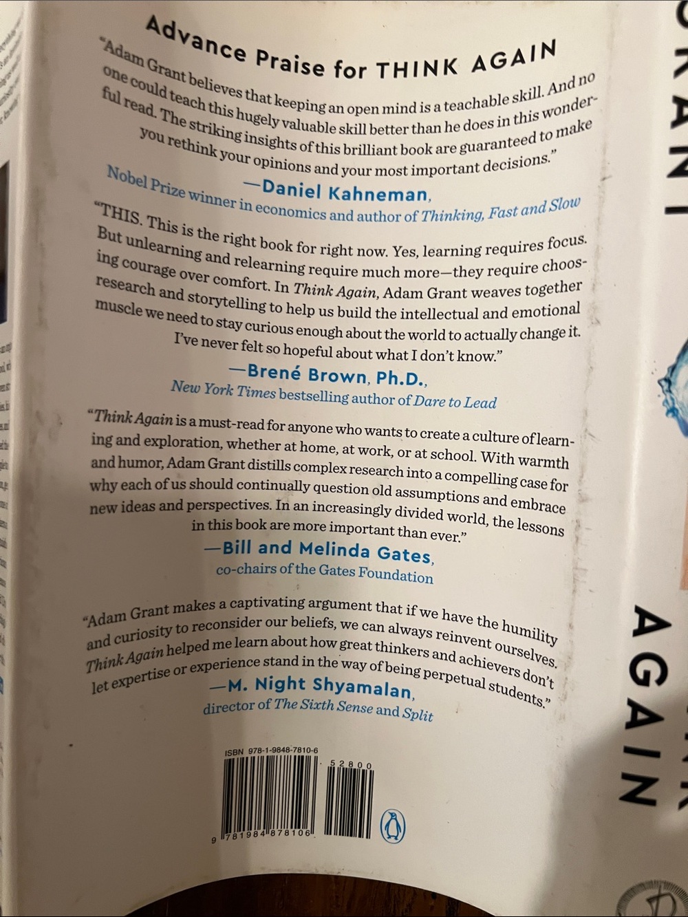 Think Again: The Power of Knowing What You Don't Know #1 NY Times Bestseller - Picture 6 of 7